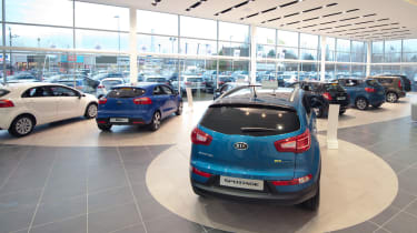 Kia showroom