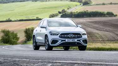 Mercedes GLA - front cornering