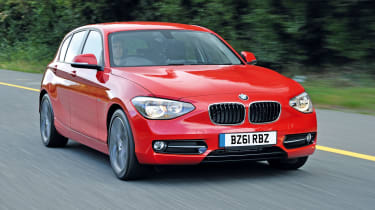BMW 118d front tracking