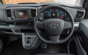 Toyota Proace Electric van - cabin