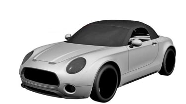 MINI sports car patent sketch