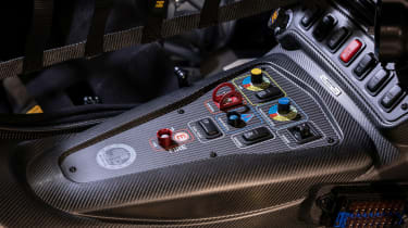 Mercedes-AMG GT Track Series - switch panel