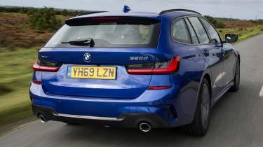  BMW 3 Series Touring 2019 - rear 3/4