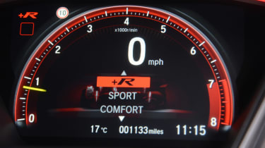 Honda Civic Type R - dials