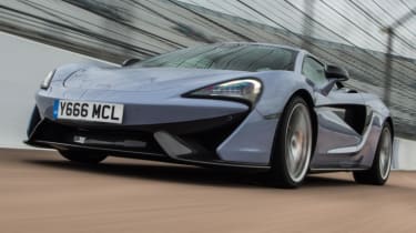 Mclaren 570s review - track pack front