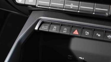 Audi S3 - drive mode button