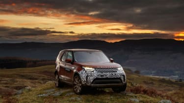 Land Rover Discovery prototype - sunset