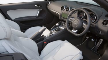 Audi TT RS Roadster interior