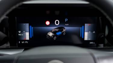 Vauxhall Frontera Hybrid - driver display