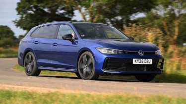 Volkswagen Passat - driving shot, front cornering