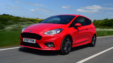 Used Car Hunter: Ford Fiesta ST-Line, front tracking