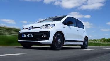 Used Car Hunter: Volkswagen up! GTI, front tracking