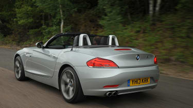BMW Z4 rear action