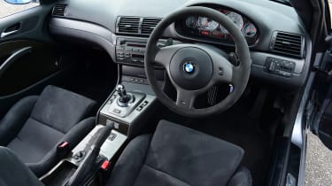 BMW M3 CSL cabin