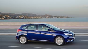 New Ford Focus 2014 side blue
