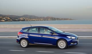 New Ford Focus 2014 side blue