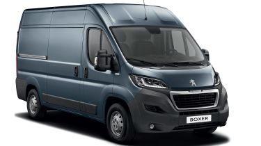 Peugeot Boxer van front studio