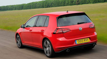 Volkswagen Golf GTI DSG rear action