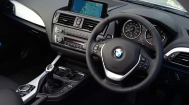 BMW 220d 2014 steering wheel