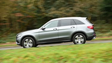 Mercedes GLC long-term third report - side action