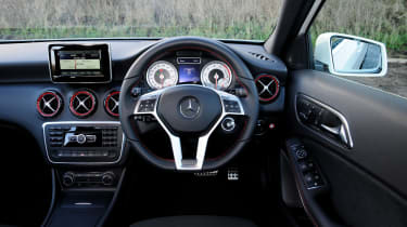 Mercedes A250 4MATIC AMG interior