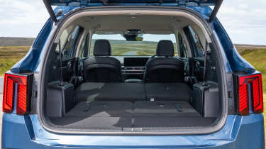 Kia Sorento diesel 2024 boot seats down