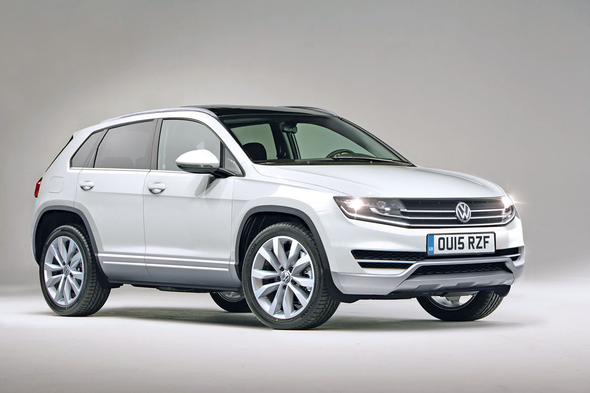 Chunky look for new VW Tiguan 2015  Auto Express