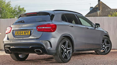 Mercedes GLA Mk1 used review - rear