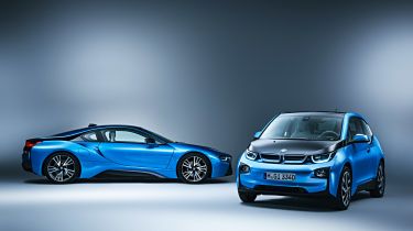 BMW i8 and BMW i3 studio