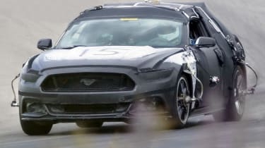 Ford Mustang testing