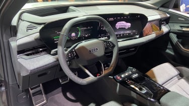 Audi Q6 e-tron interior Munich