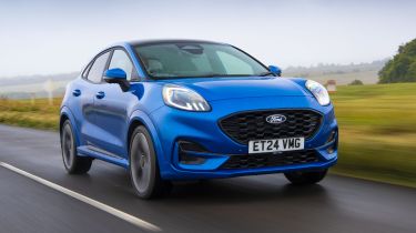 New Ford Puma - front tracking 