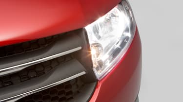 Used Dacia Sandero - front light detail
