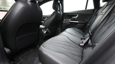 Mercedes EQE 350 - rear seats