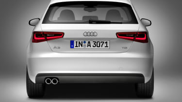 Audi A3 rear