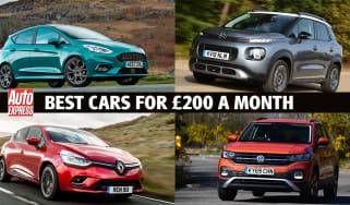 Best new cars for under £200 per month - header
