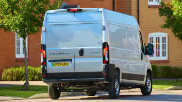 Peugeot E-Boxer - rear cornering 