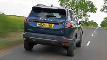 Dacia Bigster - rear tracking