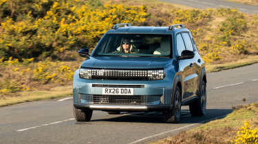 Fiat Grande Panda Hybrid UK - front action