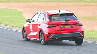 2026 Tyre Test - Audi rear angled