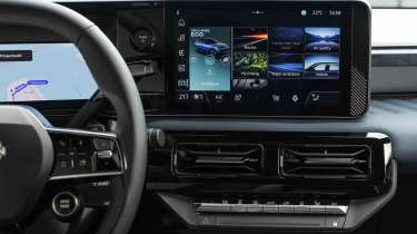 Nissan Micra - infotainment screen