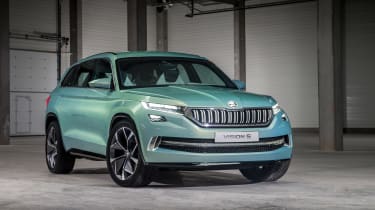 Skoda VisionS concept - front static
