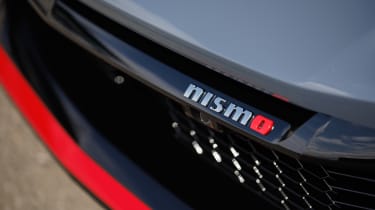 Nissan Z Nismo - front &#039;Nismo&#039; badge