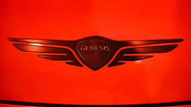 Genesis GV60 Magma Concept at Goodwood FOS - badge