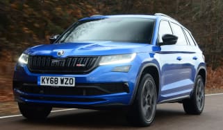 skoda kodiaq vrs tracking front