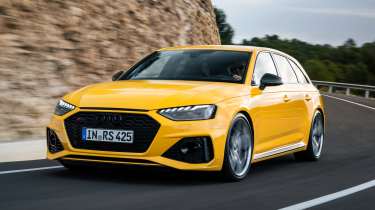 New Audi RS 4 Avant Edition 25 - front action