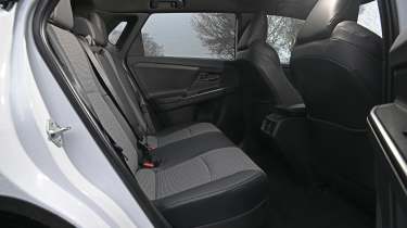 Toyota bZ4X - rear seats
