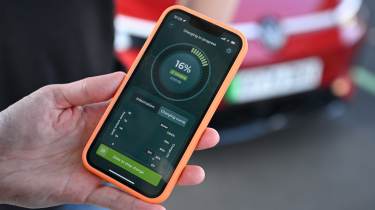 Electric car charging mega test - charging app