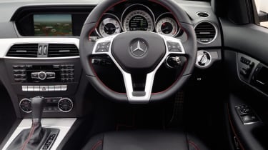 Mercedes C-Class Coupe interior