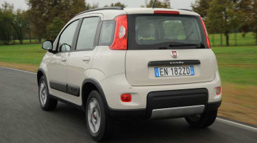 Fiat Panda 4x4 rear action